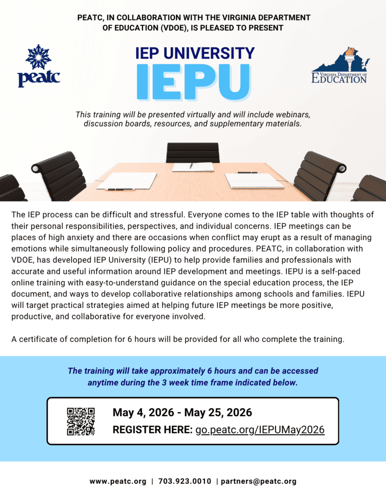Flyer with the title of the event and the description, date, and registration link.